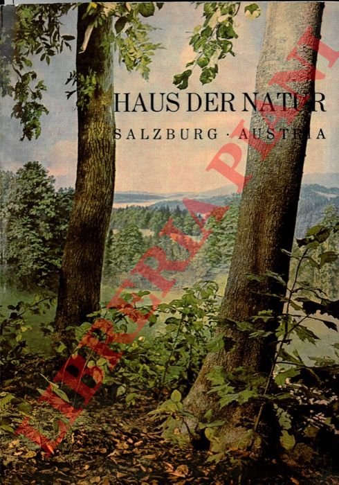 Wegweiser Durch das Haus der Natur in Salzburg.