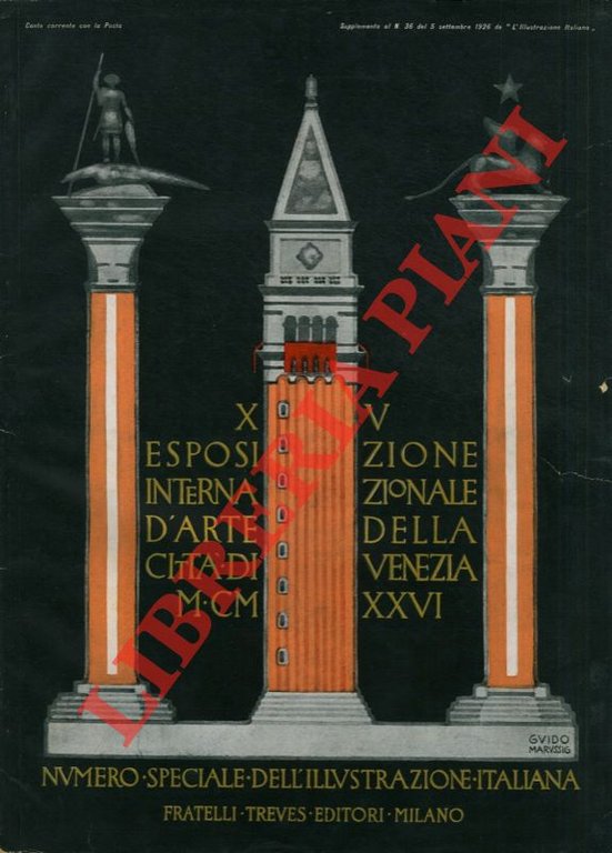XV Esposizione Internazionale d'Arte della Città di Venezia, MCMXXVI. Numero …