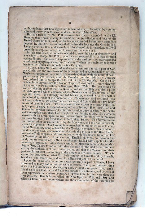 1) Speech of Mr. Corwin, of Ohio, on the Mexican …