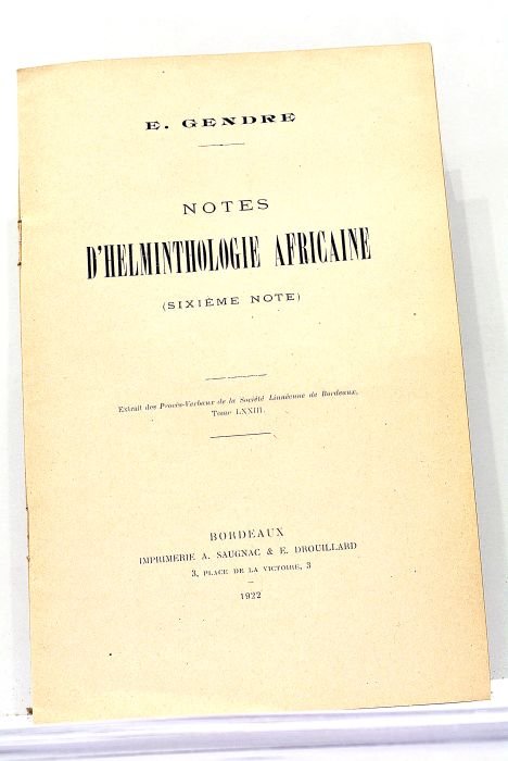 1). Sur l'Identité des Genres "Hadjelia" Seurat et "Gilsonia" Gedoelst …