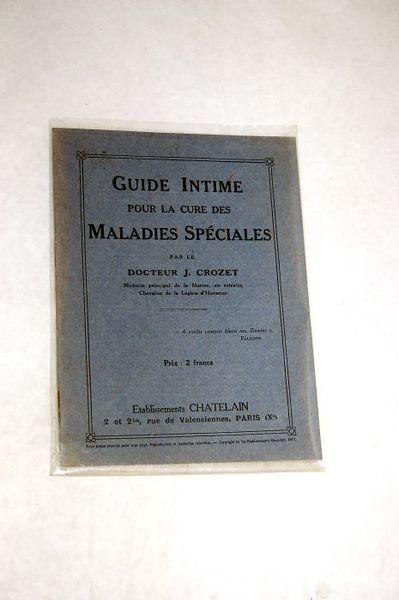 Guide intime pour la cure des maladies spéciales.