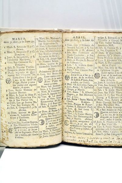 CALENDARIO del año 1809. Arreglado exactâmente con el Dietario Eclesiastico …