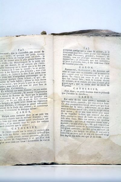 CONFERENCES de Catherine II avec Louis XVI, Le Grand-Frederic et …