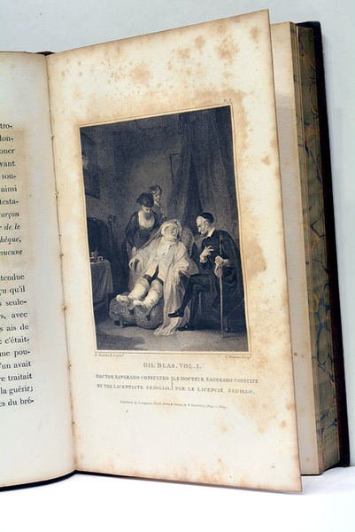 Histoire de Gil Blas de Santillane.