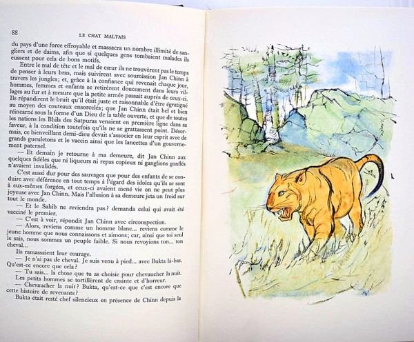 Le Chat maltais. Simples contes de la montagne. Illustrations de …