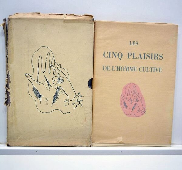 Les cinq plaisirs de l'homme cultivé. Illustration de Vertès.