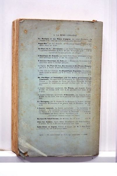 Etude sociale, économique et financière. Le progrès brésilien. La participation …