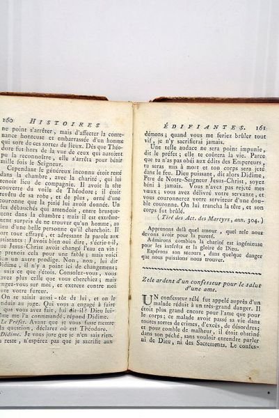 HISTOIRES édifiantes et curieuses, tirées des meilleurs auteurs; avec des …