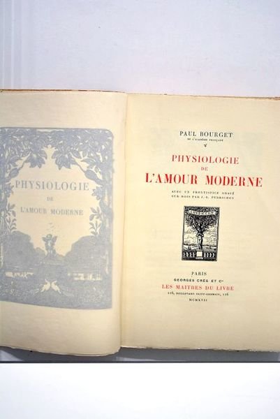 Physiologie de l'amour moderne. Avec un frontispice gravé sur bois …