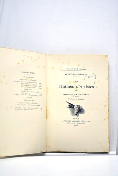 Collection Guillaume. Les Femmes d'Artistes. Compositions de Bieler, Myrbach et …