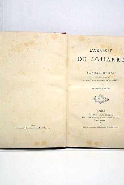 L'Abbesse de Jouarre. Seizième édition.