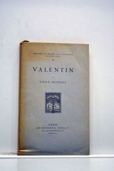 Valentin. Portrait de l'auteur par Berthold Mahn.