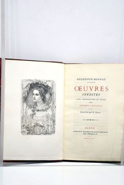 Oeuvres inédites. Avec introduction et notes par Armand Lebailly. Eau-forte …