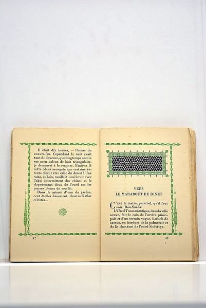 La rose des sables. Quatrième édition.