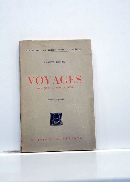 Collection des textes rares ou inédits. Voyages. Italie (1849) - …