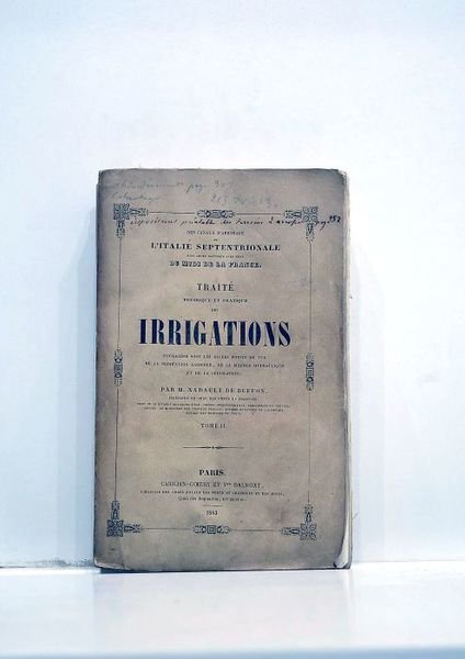 Des Canaux d'arrosage de l'Italie septentrionale dans leurs rapports avec …