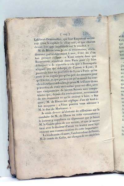 Précis historique des différentes missions dans lesquelles M. Louis Fauché-Borel …