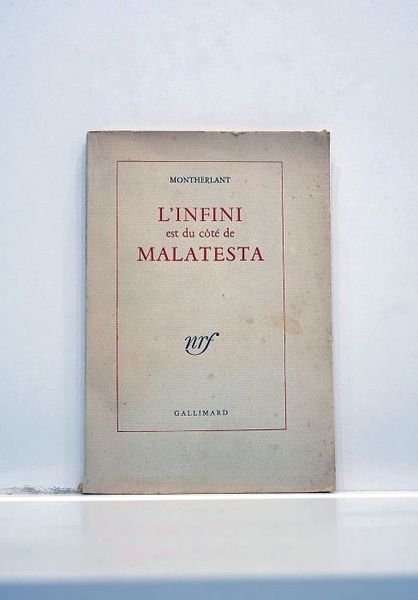 L'infini est du côté de Malatesta.