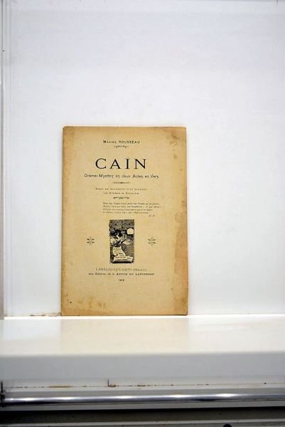 Caïn. Drame-mystère en deux actes en vers. Essais de reconstitution …