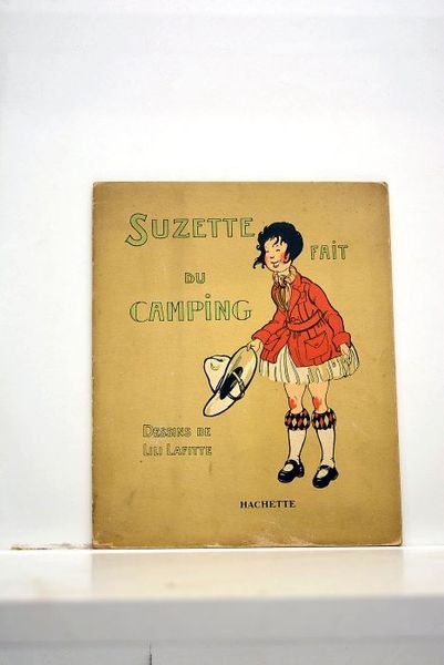 Suzette fait du camping. Dessins de Lili Lafitte.