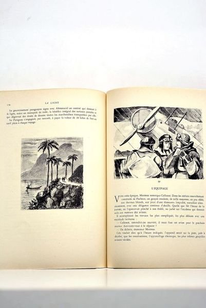 La ligne. Mermoz, Guillaumet, Saint-Exupéry et leur compagnons d'épopée. Illustrations …