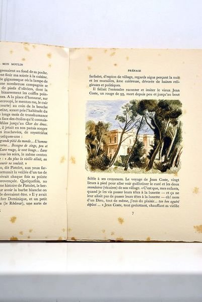 Lettres de mon moulin. Illustrations de Pierre Gandon.