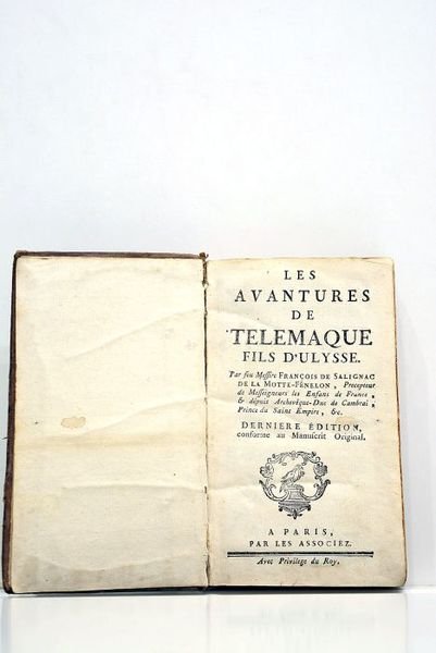 Les aventures de Telemaque, fils d'Ulysse. Dernière édition conforme au …