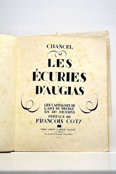 Les écuries d'Augias. Les campagnes de l'ami du peuple en …