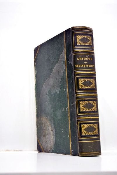 Roland furieux. Traduction nouvelle et en prose par M. V. Philipon dela Madelaine, traducteur de la Jérusalem délivrée, etc, etc. Edition illustrée de 300 vignettes et de 25 magnifiques planches tirées à part sur chine par Mm. Tony Johannot, Baron, Français et C. Nanteuil.