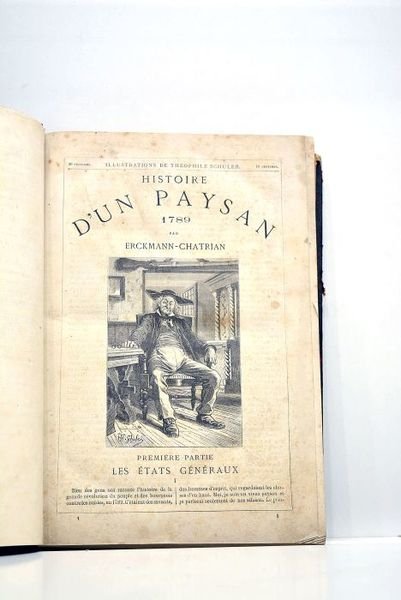 Illustrations de Théophile Schuler. Histoire d'un paysan.