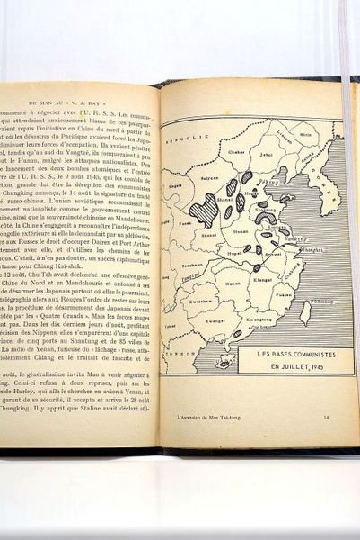 L'ascension de Mao Tse-Tung (1921-1945). Avec huit cartes.