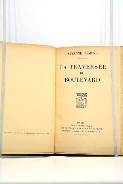 La traversée du boulevard.