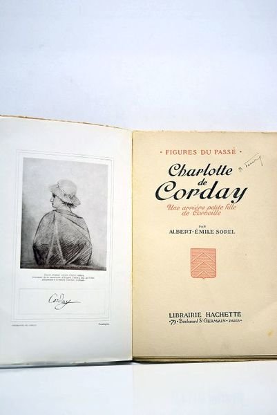 Charlotte de Corday. Une arrière petite fille de Corneille.