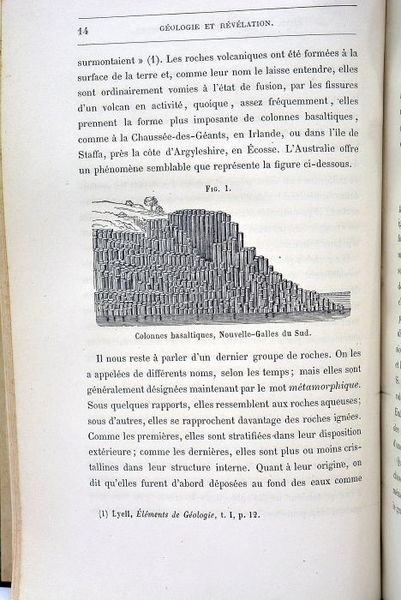 Géologie et révélation ou histoire ancienne de la terre considérée …