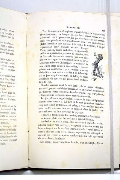 Mandarine. Ouvrage illustré de 96 vignettes dessinées sur bois par …