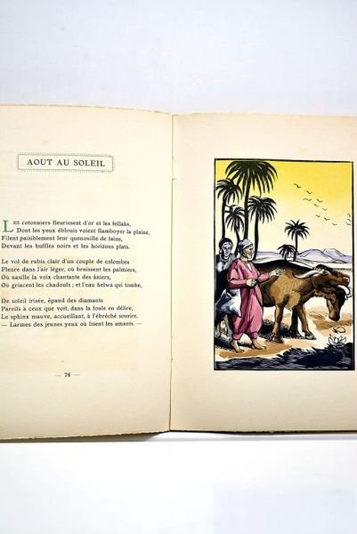 Les fleurs sur le Nil. Bois gravés par C. Le …