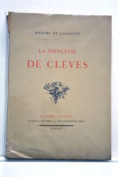La princesse de Clèves.