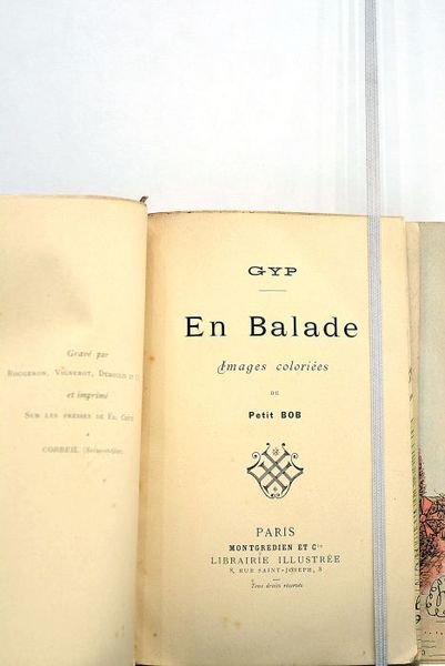 En Balade. Images coloriées du Petit Bob.