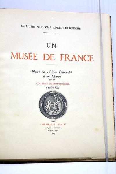 Le musée national Adrien Dubouché. Un musée de France. Notes …