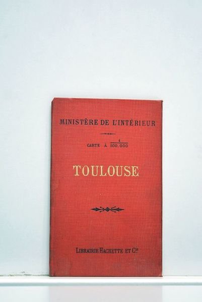 TOULOUSE. Carte à 1:100.000.