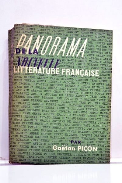 Panorama de la nouvelle littérature française. Introduction, illustrations, documents.