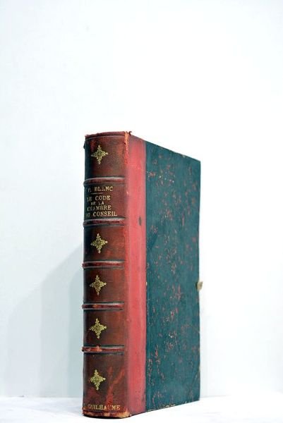 Le code de la chambre du conseil. A l'usage des …