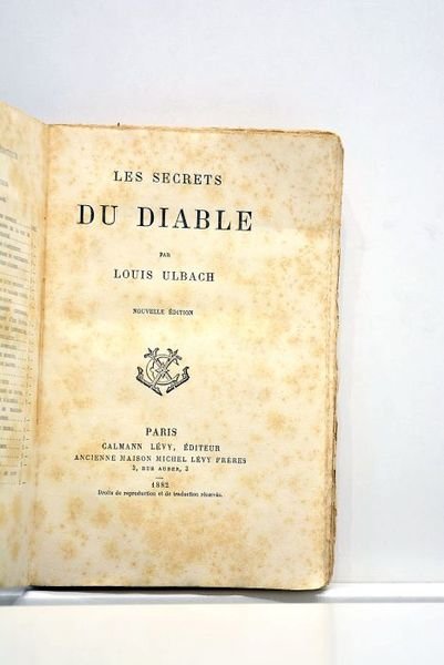 Les secrets du diable. Nouvelle édition.