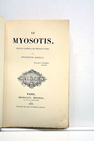 Le Myosotis, petits contes et petits vers.