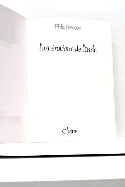 L'art érotique de l'Inde. Traduit de l'anglais par Michel Braudeau.