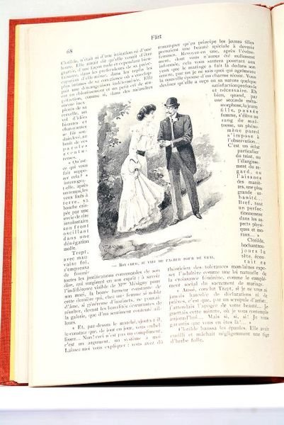 Flirt. Illustrations d'après les aquarelles de F. Bellanger.