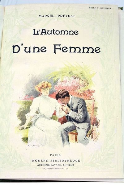 L'Automme d'une femme. Illustrations d'après les aquarelles de Laurent-Desrousseaux.