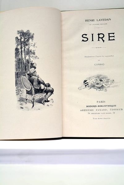 Sire. Illustrations d'après les aquarelles de Conrad.