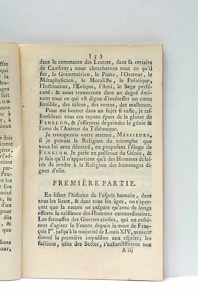 Eloge de François de Salignac de la Motte-Fénelon, Archevêque-Duc de …