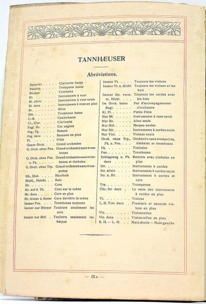 Drames musicaux. Tannhaeuser. Partition complète chant et piano par Otto …